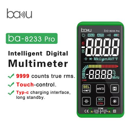 Household Multimeter New Product Large Screen. BAKU ba-8233 pro