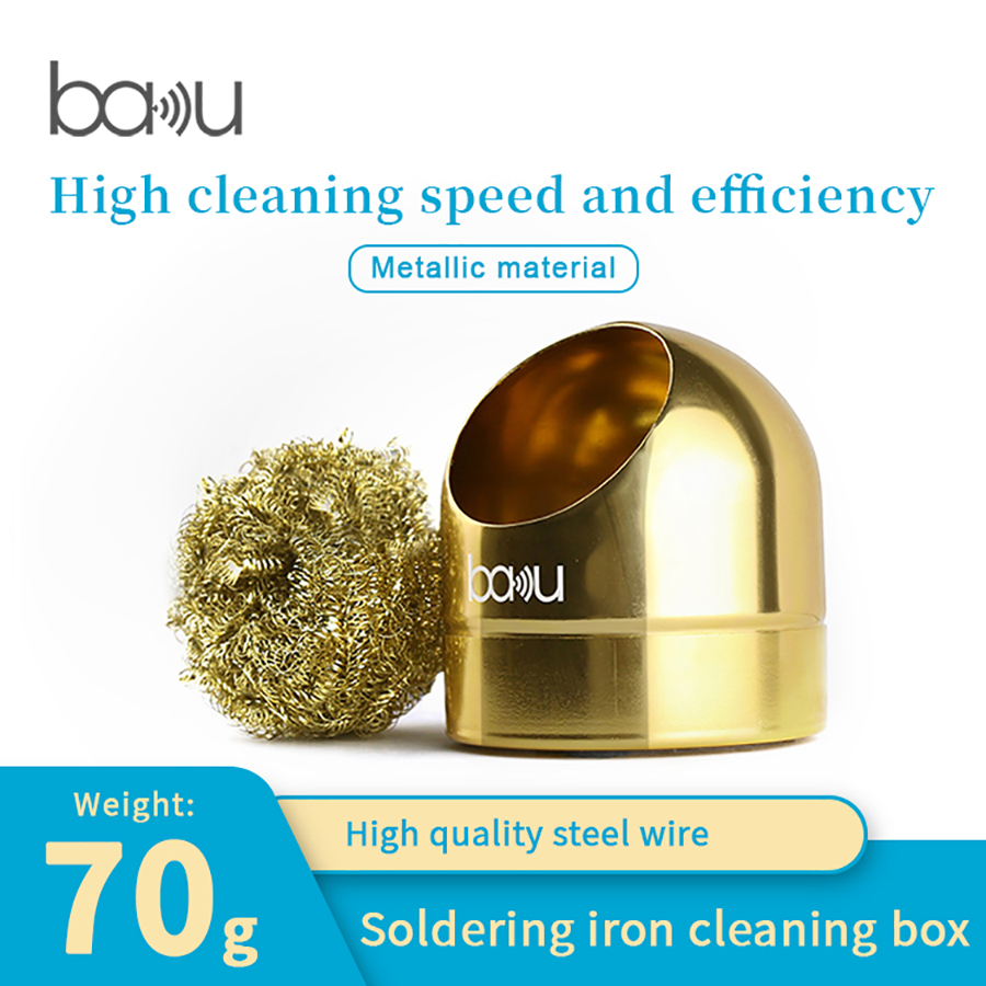 Tip Cleaner with Rosin and Brass Wool - BaumTronics