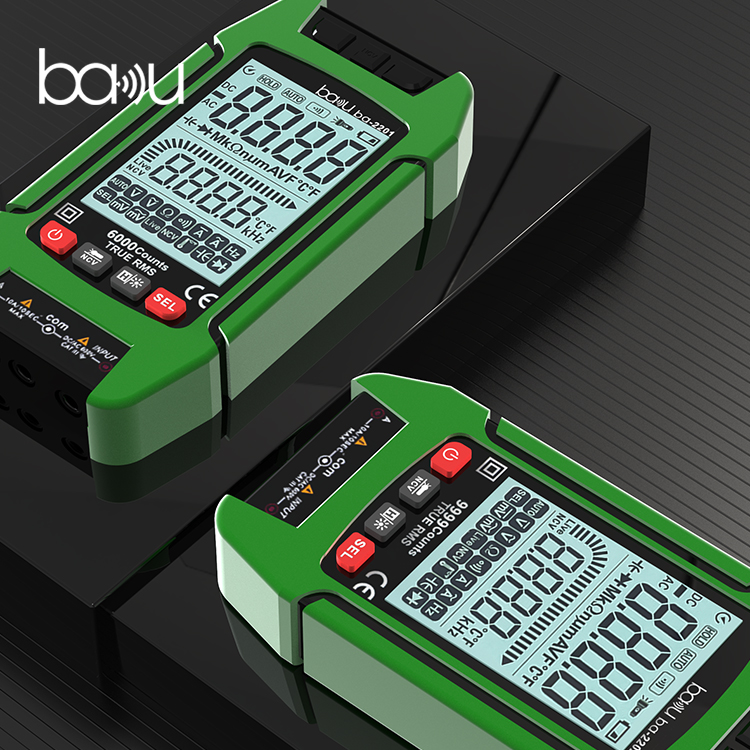 New product BAKU Big screen Digital Smart Multimeter ba-2201&ba-2202