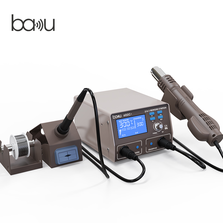 Latest product BAKU ba-602C+ bga rework station high quality welding equipment soldering stations