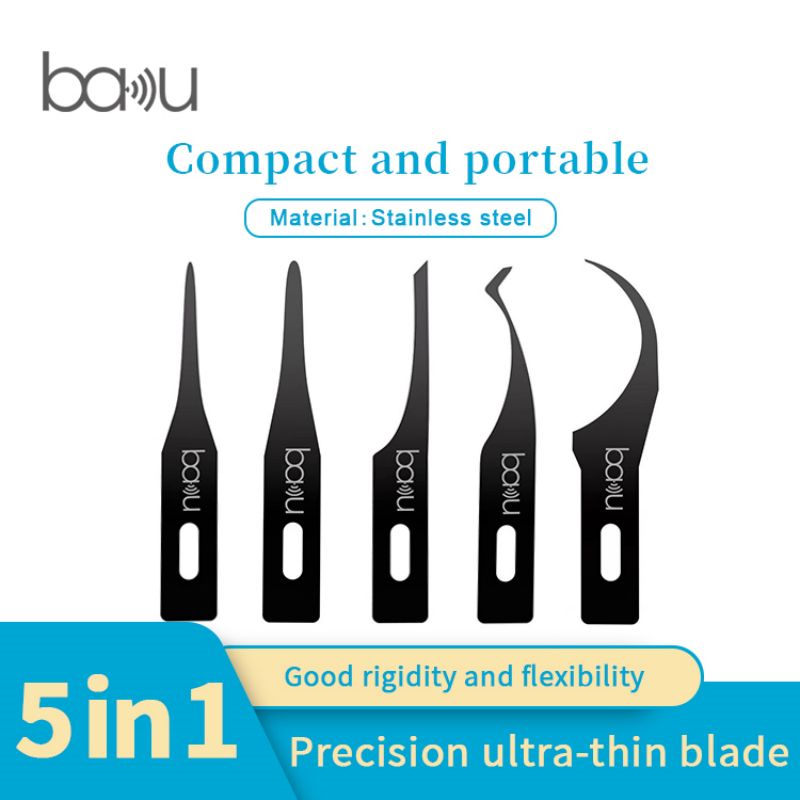 Professional hand tools BAKU ba-D blade set Bga Chip Glue Cleaning Scraping Pry Knife Ic Chip Repair