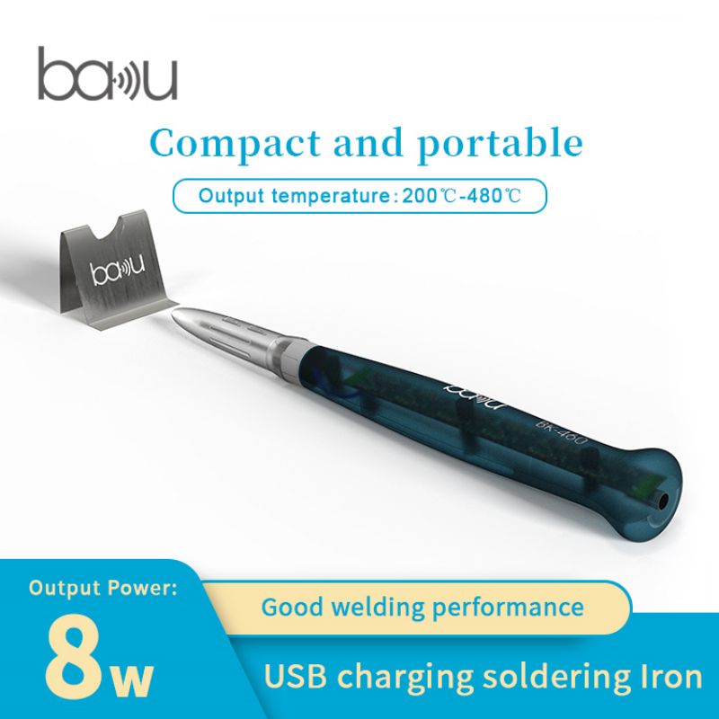 USB Connection BAKU Ba-460 Electric Soldering Iron Mobile Phone Soldering Iron 8W Electronic Repair Soldering Iron Provided 0.11