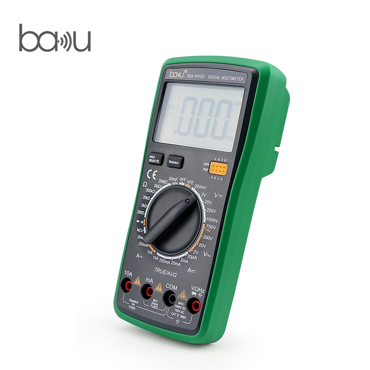 ba-890D Hot sale factory direct multimeter in lowest price digital multimetro detector
