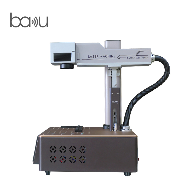 Hot Selling BAKU Ba-2021 Laser Printing Machine Fiber Laser 20W Oem Low Price Mini Folded Laser Marking Machine Continuous Wave
