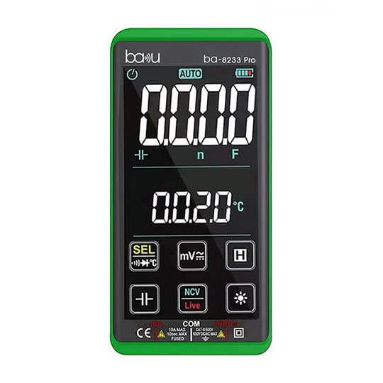Touch Screen Multimeter BA-8233 Pro