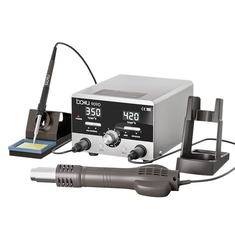 2 in 1 Soldering Rework Station BA-909D