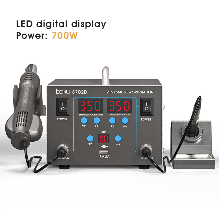 2 in 1 SMD Rework Station BA-8702D