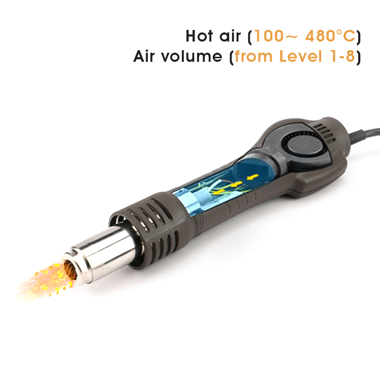 2 in 1 Soldering Station with Digital Display BA-601D+