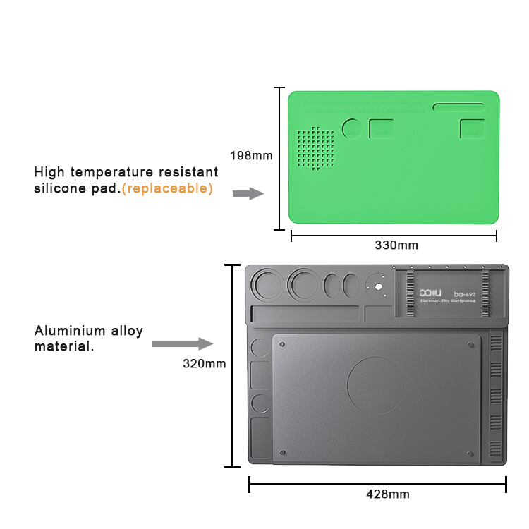 Heat-Resistant Soldering Mat BA-692