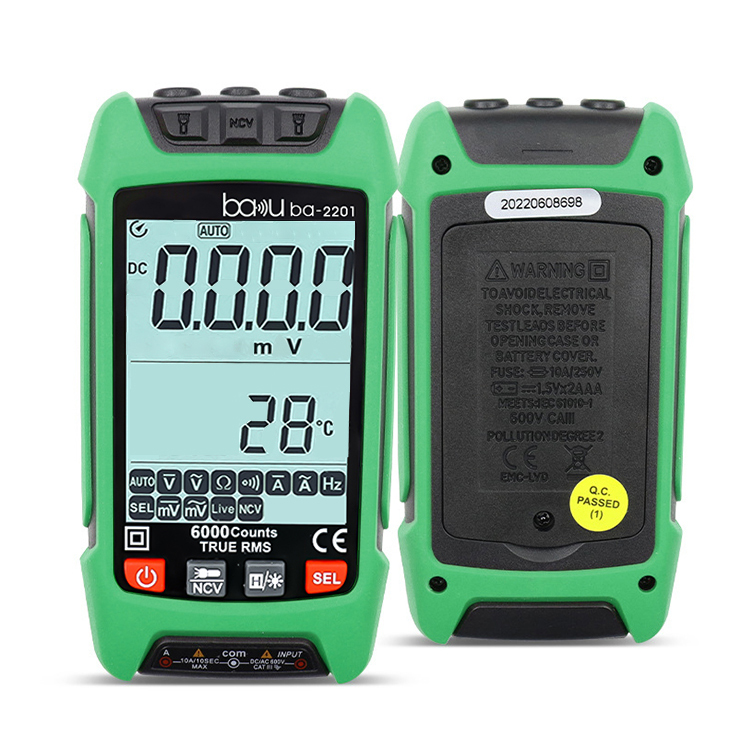 6000 Counts Multimeter Tester BA-2201