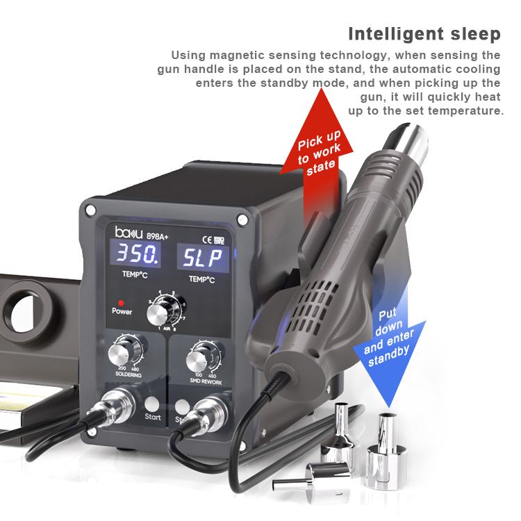 Hot Air Soldering and Desoldering Station BA-898A+