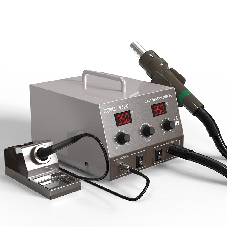 2 in 1 Soldering Station BA-942C