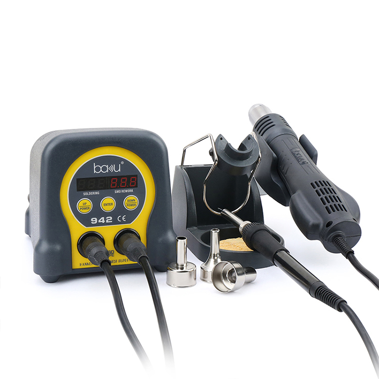 2 in 1 Hot Air Soldering Rework Station BA-942