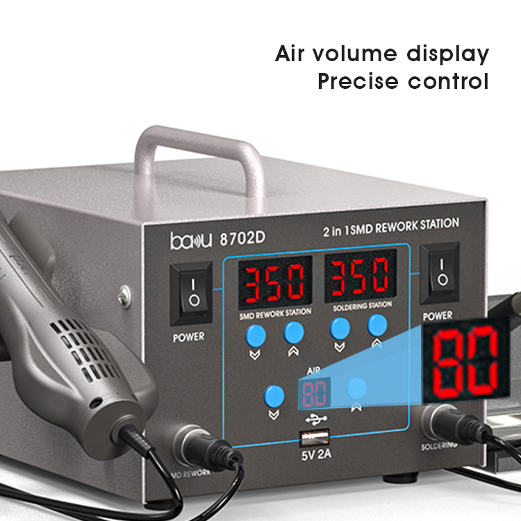 2 in 1 SMD Rework Station BA-8702D