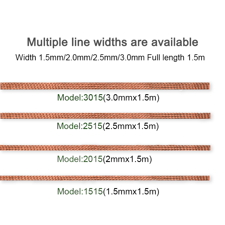 Copper Desoldering Wick BK-1515/2015/2515/3015