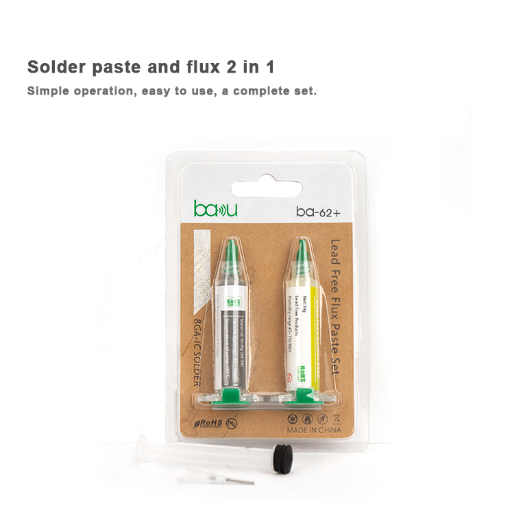 Solder Flux Paste Set BA-62+
