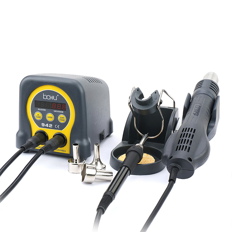 2 in 1 Hot Air Soldering Rework Station BA-942