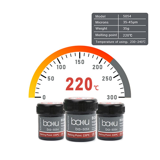 High Temperature Solder Paste BA-5054