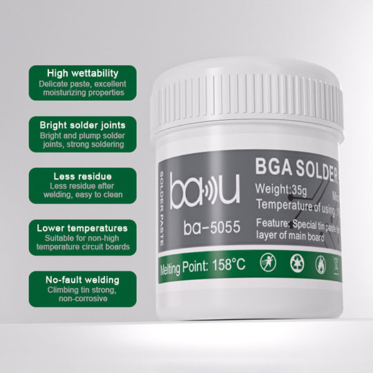 Low Temperature Solder Paste BA-5055