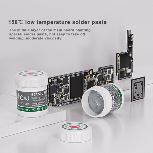 Low Temperature Solder Paste BA-5055