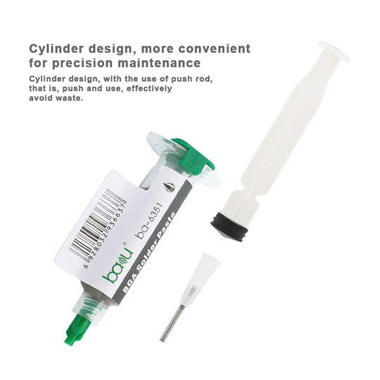 BGA Syringe Tin Solder Paste BA-6351
