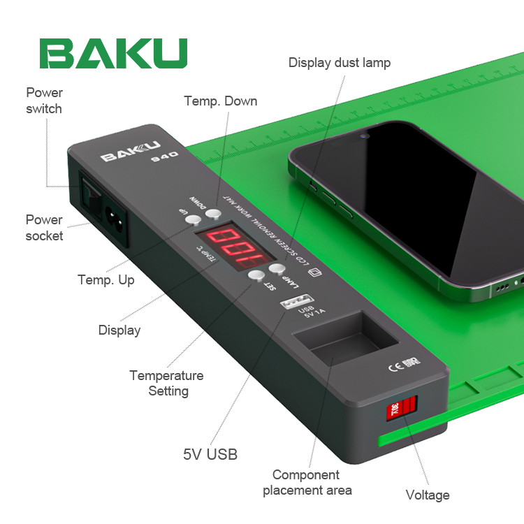 Silicone Soldering Mat BK-940