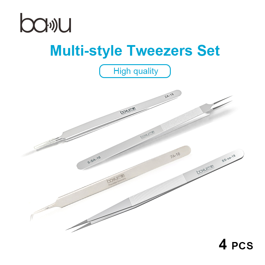 Multi-style Tweezers Set