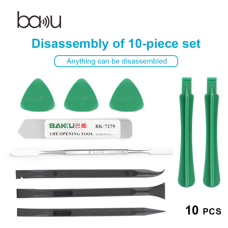 Disassembly of 10-piece set