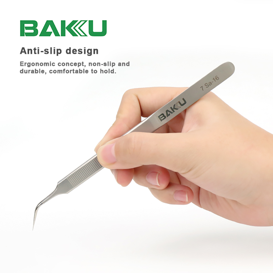 Anti-slip Tweezers 5 Sa-16&7 Sa-16