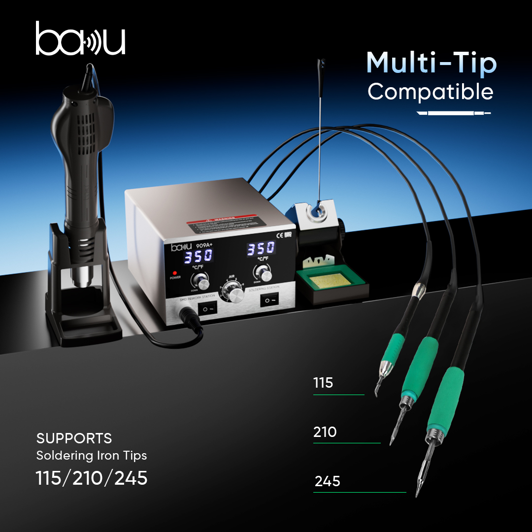 Multi-Tip Soldering Station BA-909A+
