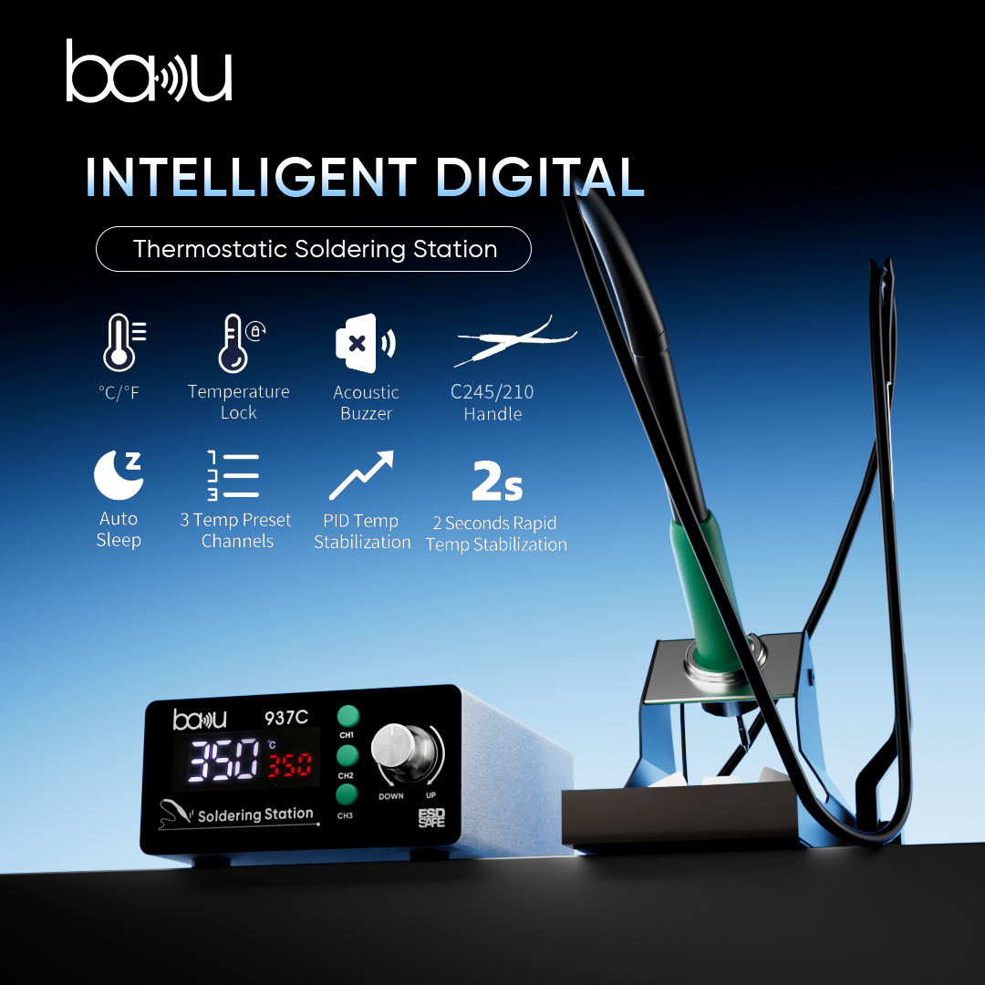 2s Rapid Temp Soldering Station BA-937C