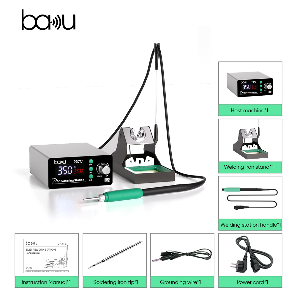 2s Rapid Temp Soldering Station BA-937C