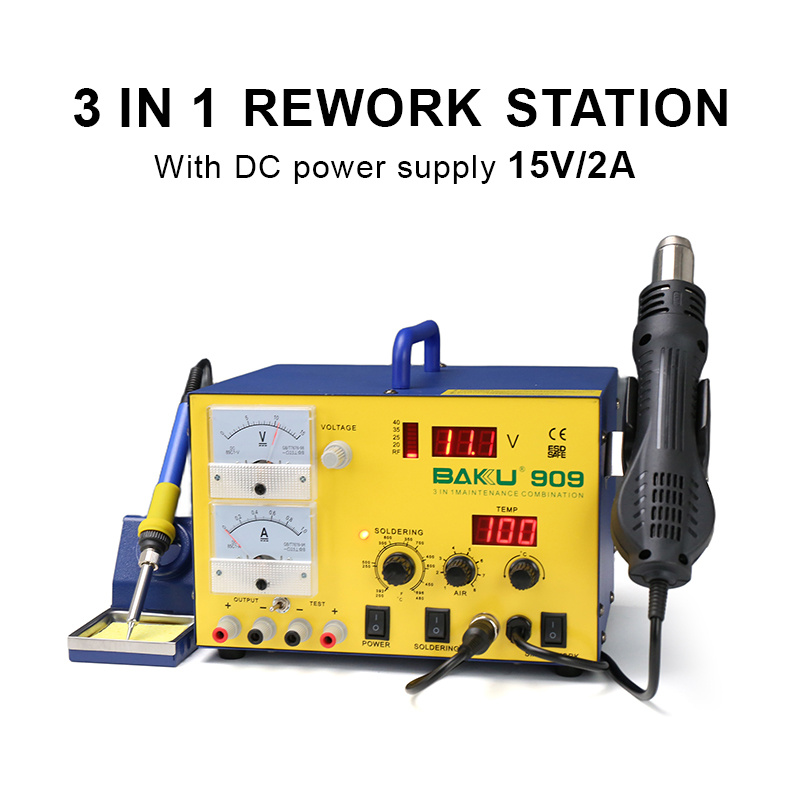 Precision Temp Control Soldering Station BK-909