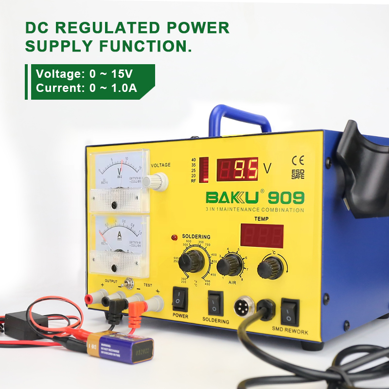 Precision Temp Control Soldering Station BK-909