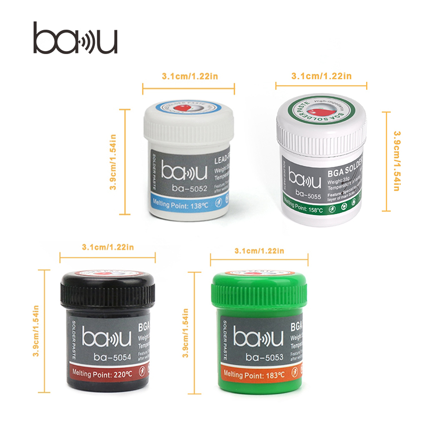 Multi-Melting BGA Paste Set