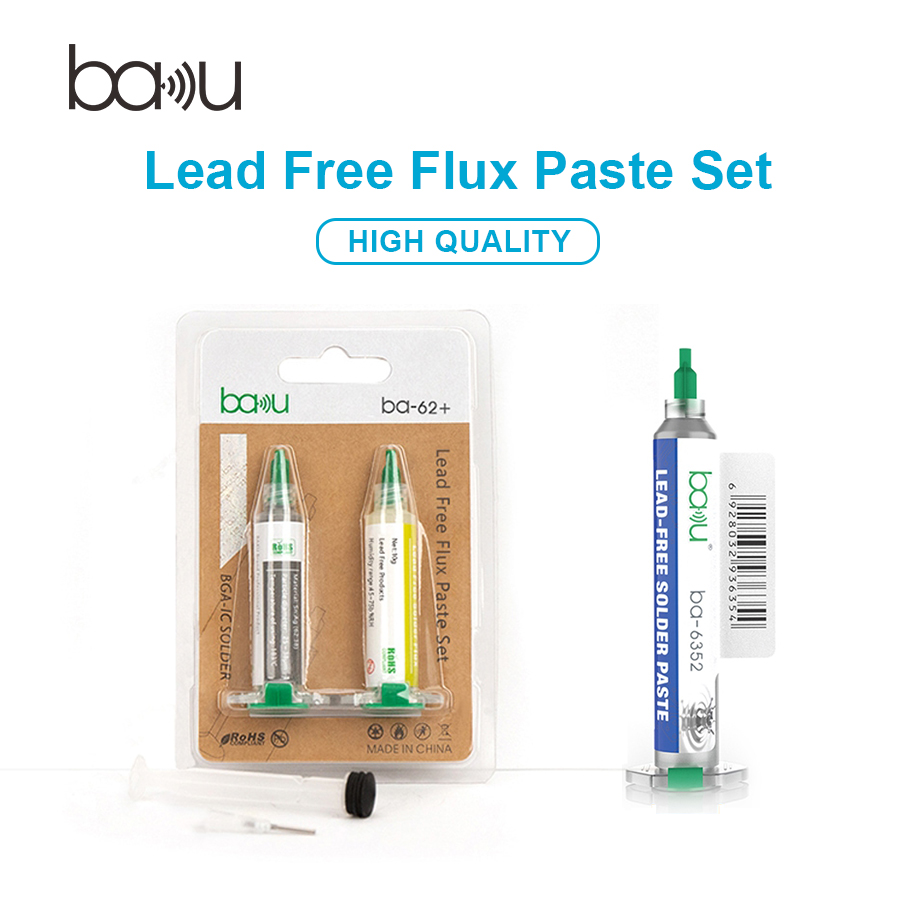 Lead Free Flux Paste Set