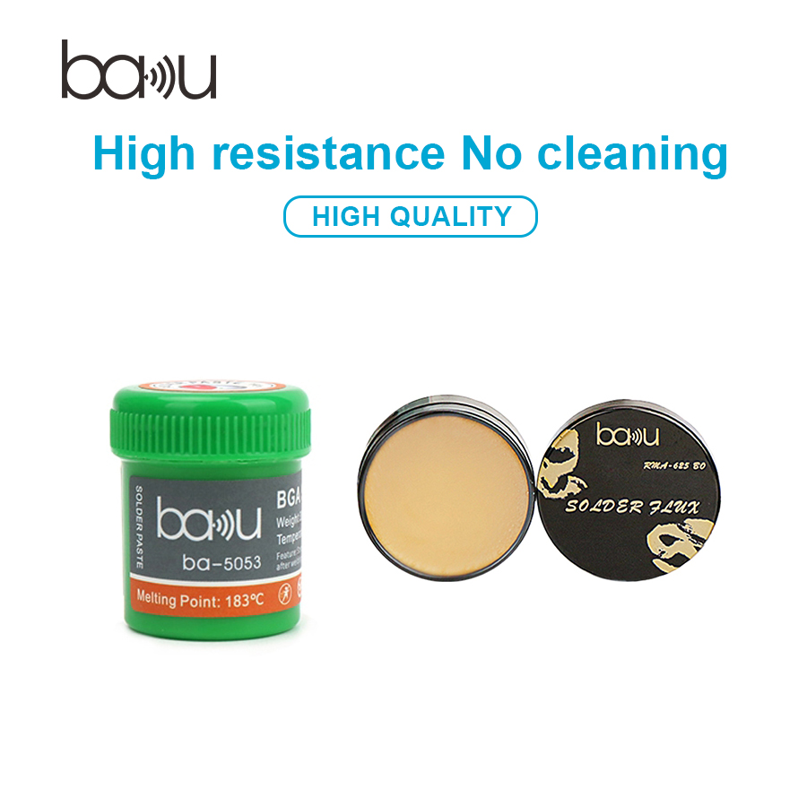 No-Clean Flux & Paste Kit