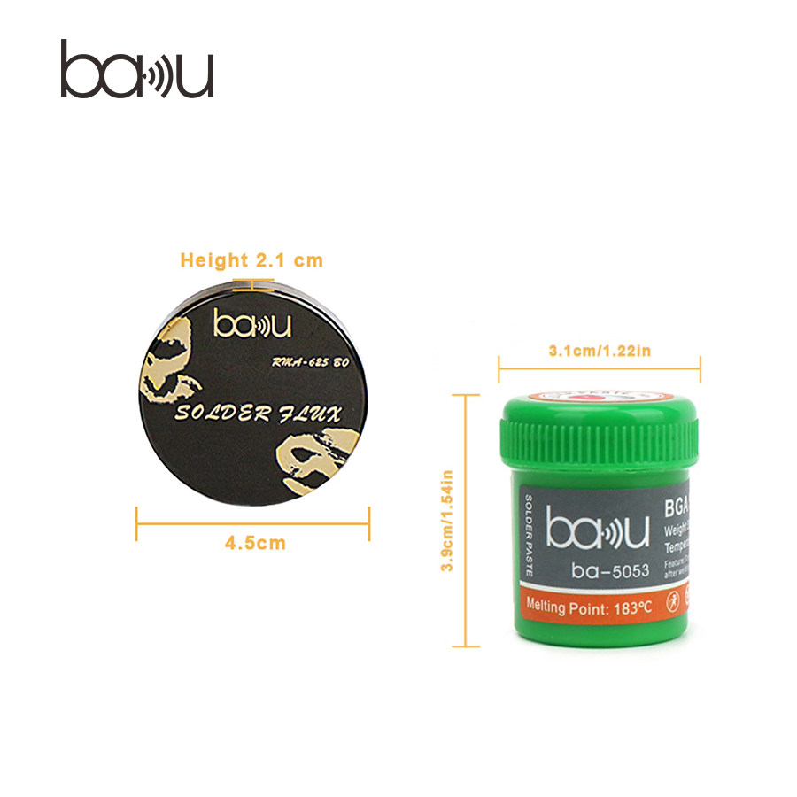 No-Clean Flux & Paste Kit